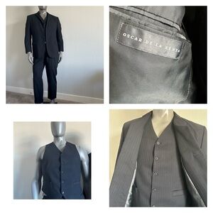 Oscar de la Renta men’s 3 piece suit